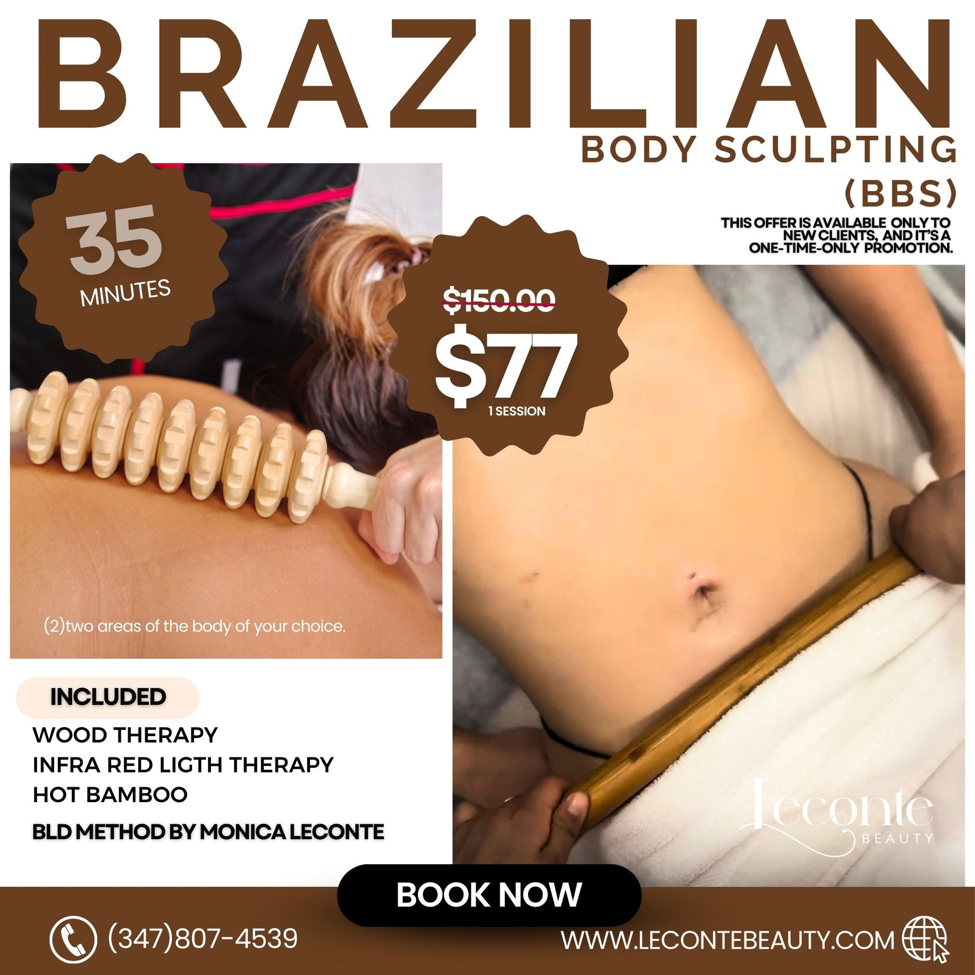 Trial Holistic Brazilian Lymphatic-SPECIAL PROMOTION Monica Leconte Method.