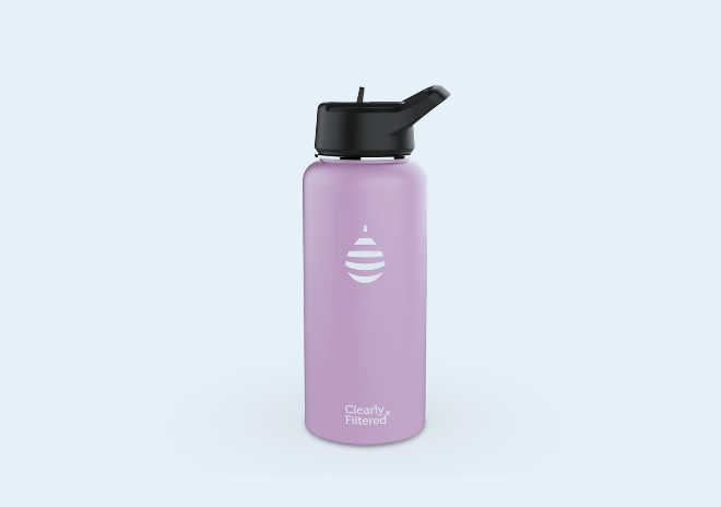 32oz Stainless Steel Filtered Water Bottle