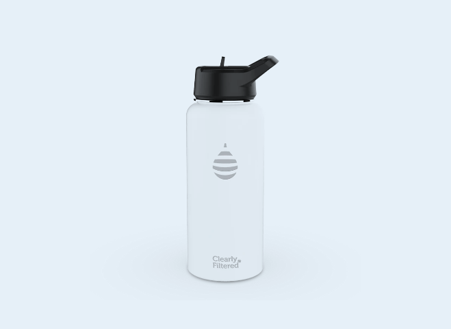 32oz Stainless Steel Filtered Water Bottle