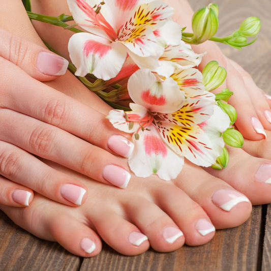 Manicure and pedicure